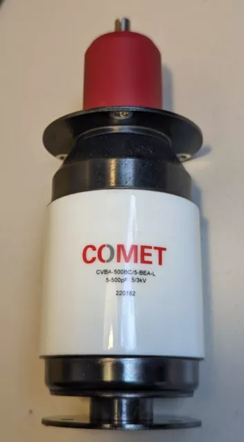 Vakuum Drehkondensator Comet 5-500pF 5/3 KV für Match Endstufe Tuner