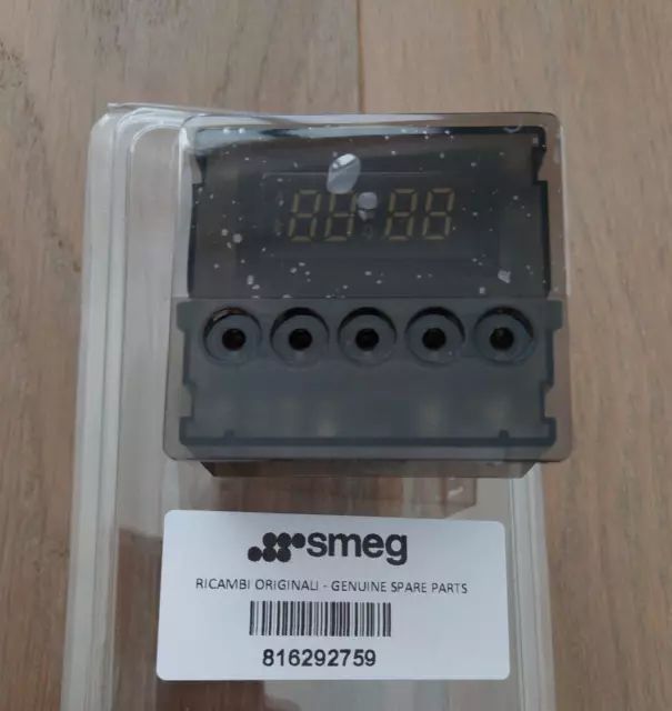 SMEG timer module carte platine cuisinière four 816292759 816291317 NEUF