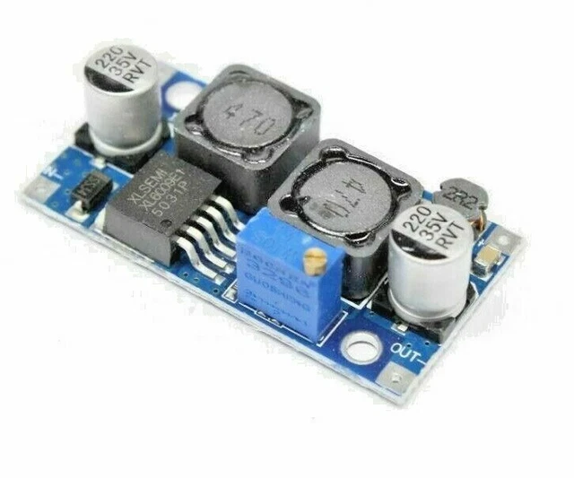 DC DC Step Up Boost Converter 2-24v a 3-30v 4A 80w CC CV modulo di alimentazione alimentatore regolato regolabile 3.7V 6V 9V 12V con USB  502