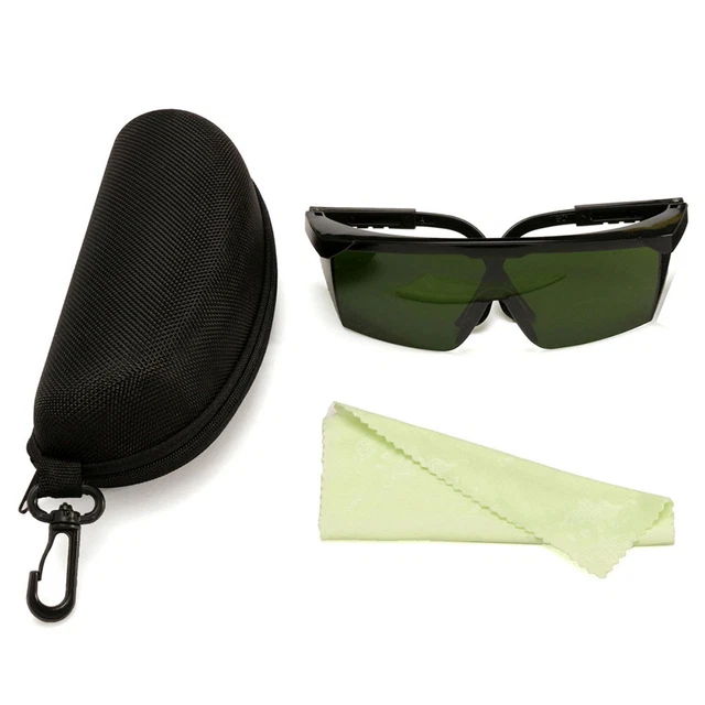 Laser Safety Goggles LED Light Eyes Protection Glasses for Light Therapy M0V0