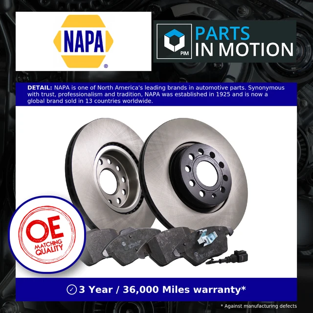 Front Brake Discs And Pads Set For LDV Cub 2.3 Diesel 1998-2003 - E-Approved