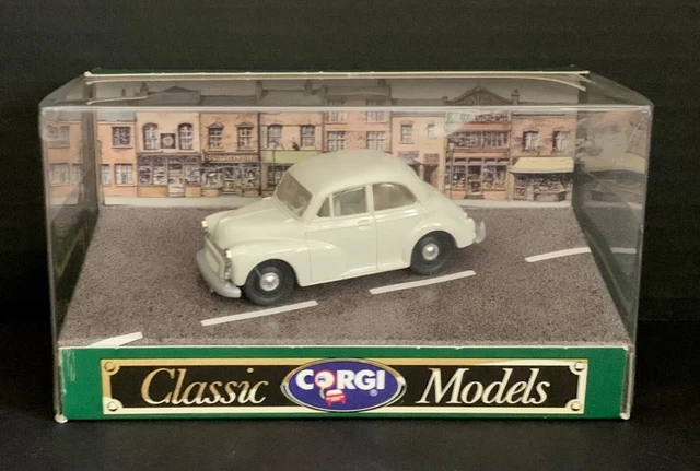 Corgi Classic Models, #D702 Morris Minor Sedan, Ivory, in Original Packaging Corgi Classic Models, #D702 Morris Minor Sedan, Ivory, in Original Packaging