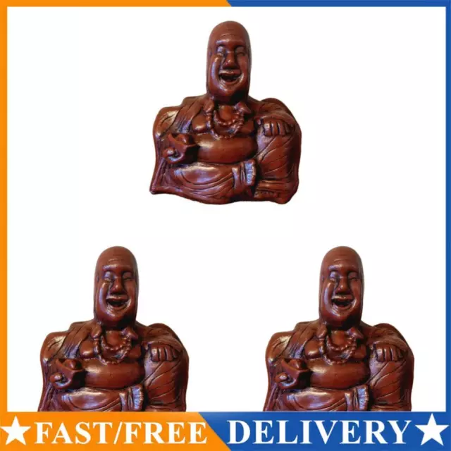 Resin Buddha Ornament Middle Finger Laughing Buddha Statue Smiling Buddha Statue