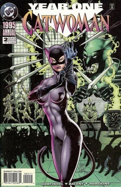 CATWOMAN Annual #2 (1995 v.2) NM, "Year One", Jim Balent Cover + Art HOT!!