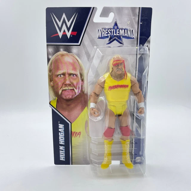 Mattel WWE Elite Collection Hulk Hogan Legends Action Figure with Accessory, HVF55
