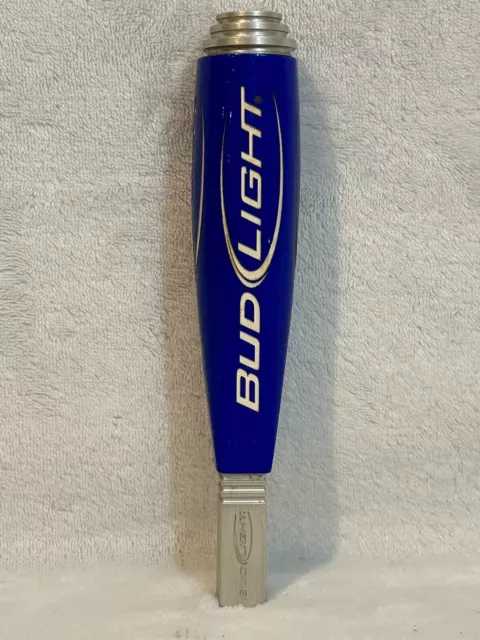 Anheuser Busch Budweiser BUD LIGHT DRAFT TAP KNOB HANDLE 7 " Beautiful Rare 1/2