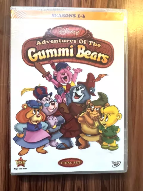 Adventures Of The Gummi Bears DVD Disney TV Series Complete Seasons 1-3 Set NEW