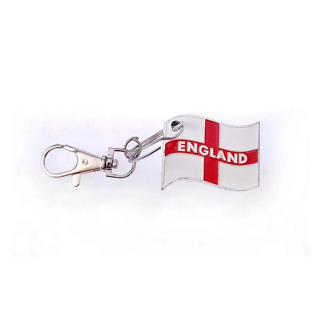 Porte-clés Drapeau De Pays Double Face - Étiquette D'identification Personnalisée, Idéal Coupe Du Monde | 60x40 Mm, MDF - 8