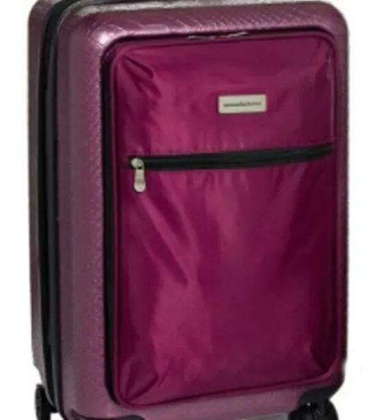 Samantha Brown Luggage 22" Hardside Spinner Travel Pilot Case