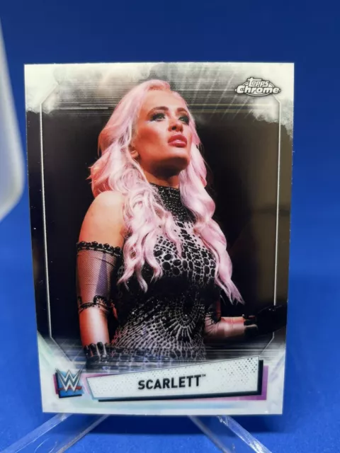 2021 Topps Chrome WWE Scarlett #95 Wrestling Card