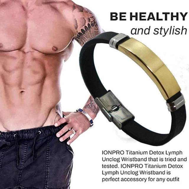 Pulseras deportivas TitaniumDetox LympUnclog antiestáticas