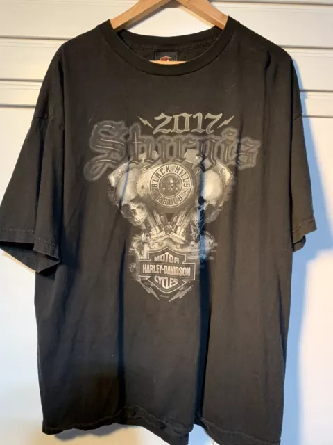 Harley Davidson t shirt  2017 Sturgis size 2XL