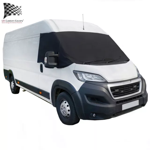 Swift Select Motorhome Screen Wrap Frost Cover Windscreen Tailored Black 373