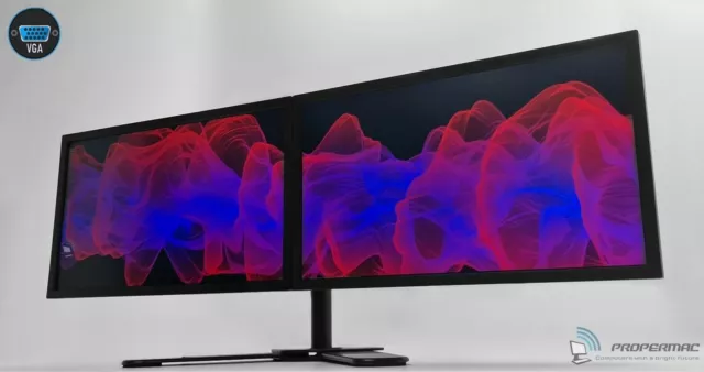 Dual Monitor Setup 44"" (2x22"") HD 1680 x 1050 LED VGA - zerkratzter VERKAUF!!!