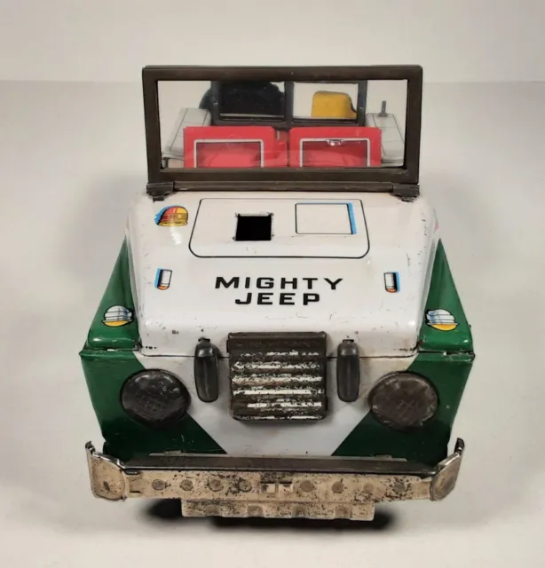 ATC Asahi Toy Company, Mighty Jeep, Japan 50er Jahre, UNVOLLSTÄNDIG, #GF60 2