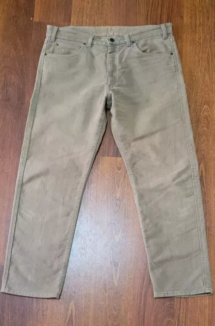 R M WILLIAMS LONGHORN Thick soft sueded   jeans. 40R WAIST /32" LEG, EX COND.