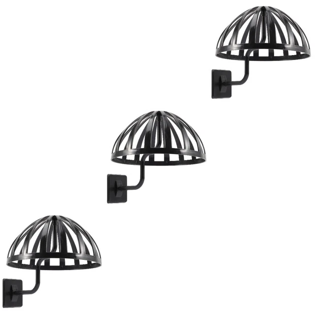 3 x rack per display cappello scaffali portacappelli porta testa parrucca
