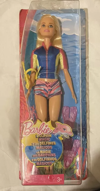 Barbie FBD63 Dolphin Magic Snorkel Fun Friends Doll