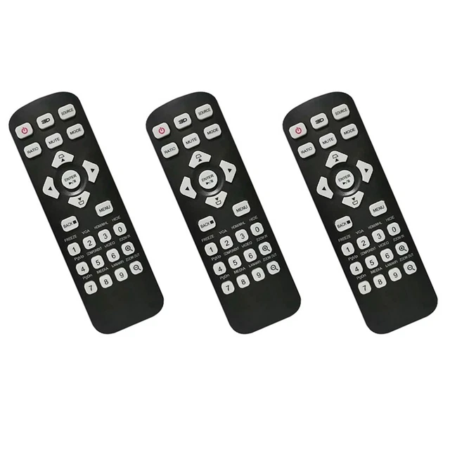 3X T-2501 para proyectores 3D control remoto X1123H X118 X118AH X118H X1223HX5Y9
