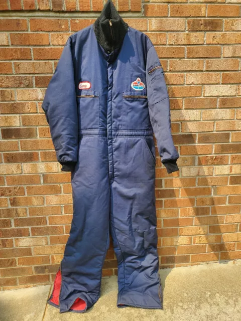 Amoco Gas Station Attendant Wear-Guard Coveralls USA L/L