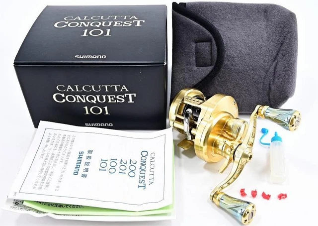 Shimano 14 Calcutta Conquest 101 Livre Chest114 Espiral Baitcast Reel #280