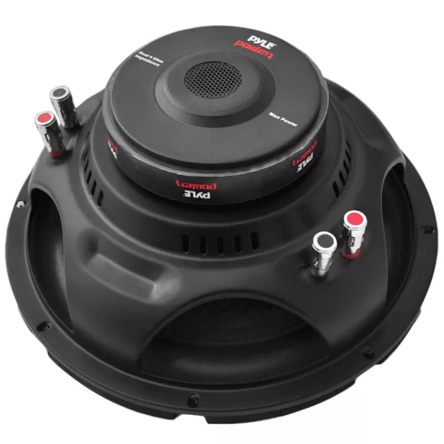 1 Subwoofer Pyle PLPW10D Plpw 10D 250 MM 1000 Watt Max Dual Voice Coil Von 4 Ohm