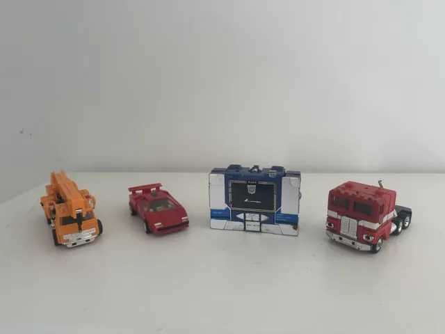 Vintage 1980s/1990s Transformers Lot Used Missing Accessories (Collectors)