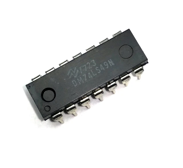 NATIONAL DM74LS49N BCD to 7-Segment Decoder / Driver 7449 $2.00 ...