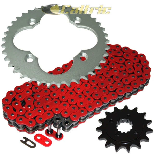Red O-Ring Drive Chain & Sprocket Kit for Honda TRX400X 2009 2012 2013 2014