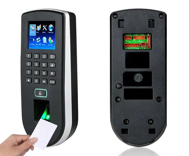 ZKTECO F19 RF Card Fingerprint Attendance Office Time Clock Access Control Color