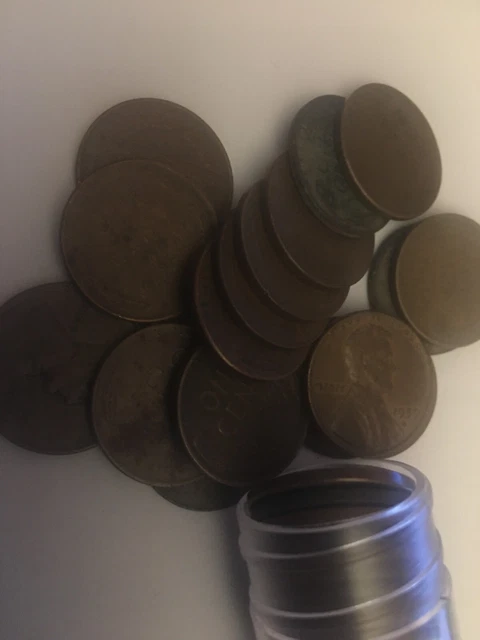 1940's  Lincoln Wheat Cent  Roll and 1950"s  Lincoln Wheat Cent  Roll