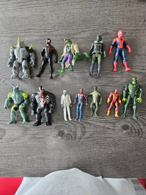 spiderman figures bundle