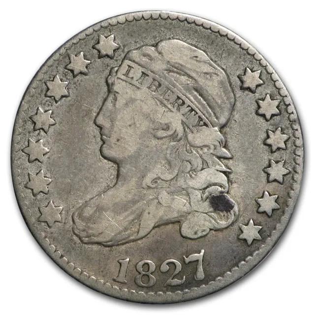 1827 Capped Bust Dime VF