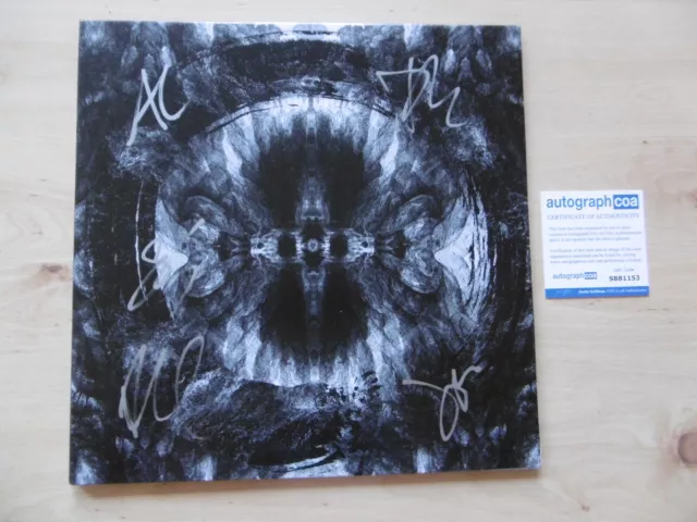 Architects Original Autogramme signed LP-Cover "Holy Hell" Vinyl ACOA