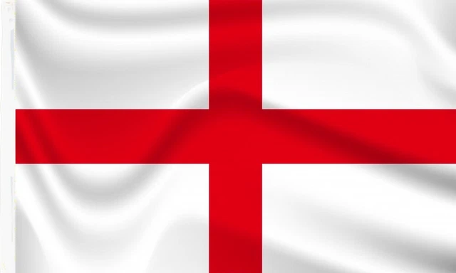 England Flag 3FT X 5FT 90*150cm St George Cross Flags English Eyelets UK Stock - Foto 11
