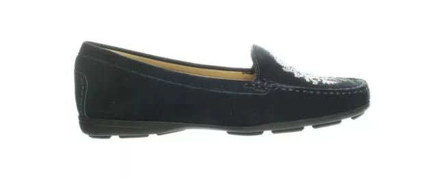 Driver Club USA Womens Nashville Navy Nubuck Loafers Size 6 (1641824)