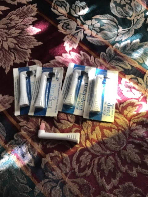 Lote de cabezal de cepillo de dientes clásico original Rotadent
