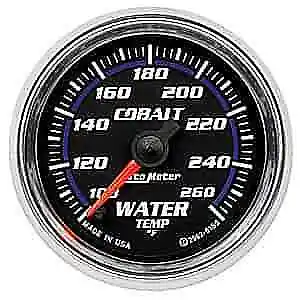 Auto Meter 6155 Cobalt Water Temperature Gauge