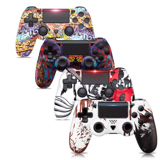 Designed For Playstation 4 PS4 Wireless Controller Dual Vibration PC Gamepad