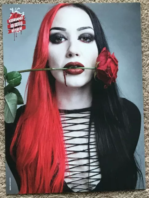 ASH COSTELLO - 2016 full page UK magazine poster NEW YEARS DAY