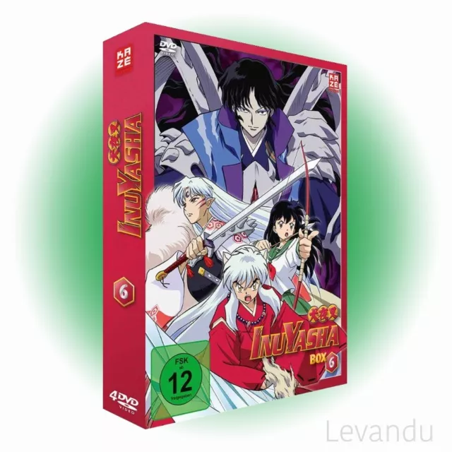 DVD INUYASHA - TV-SERIE - BOX 6 (Anime - Episoden 139-167) - 4 DVD's - NEU