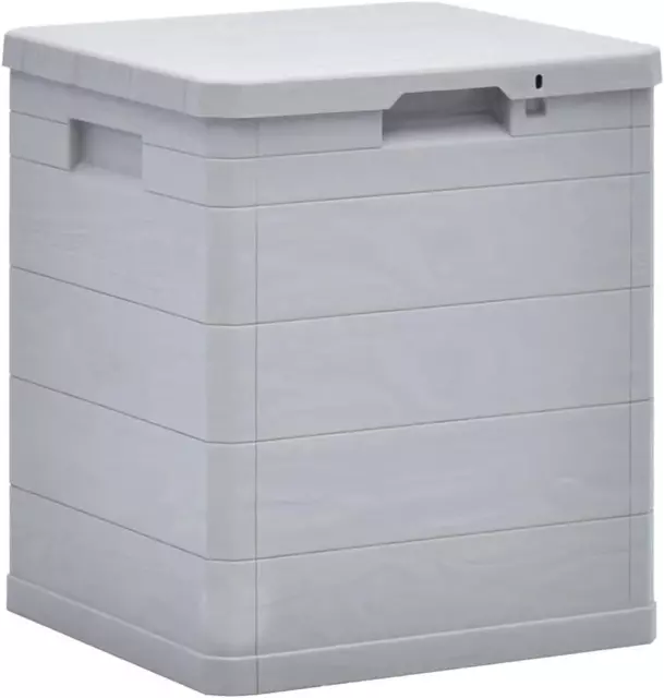 Toomax Woodys Multibox 90 Litre Warm Grey Garden Furniture Storage Box(Open Box)