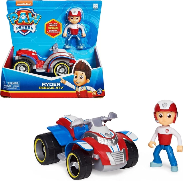 LA PAT' PATROUILLE - Paw Patrol - Voiture FIGURINE RYDER - Voiture de 15 cm EUR 13,00 - PicClick FR