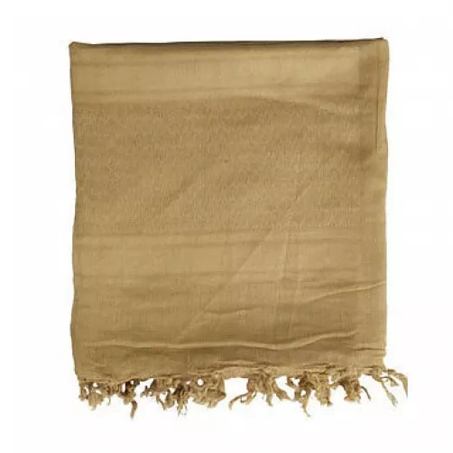 Neuf - Armée Britannique / Militaire Désert Sable Shemagh Tête Foulard (Coyote