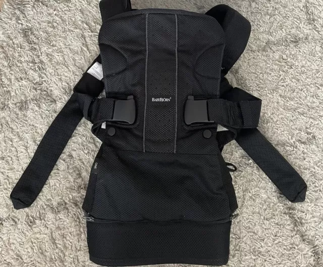 Baby Bjorn One Air mesh Baby Carrier Black. Great Condition