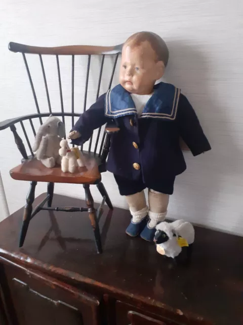 Very Rare Kathe Kruse 1911 Doll With Ball Joints.