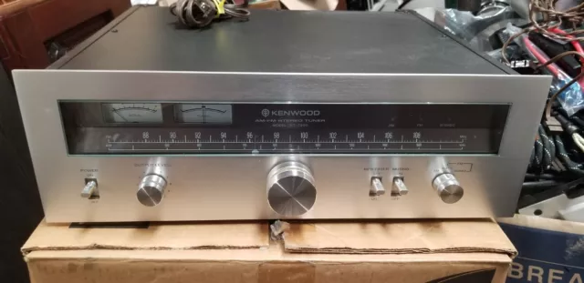 KENWOOD KT-7300 AM/FM STEREO TUNER  Vintage Tuner Kenwood Tuner