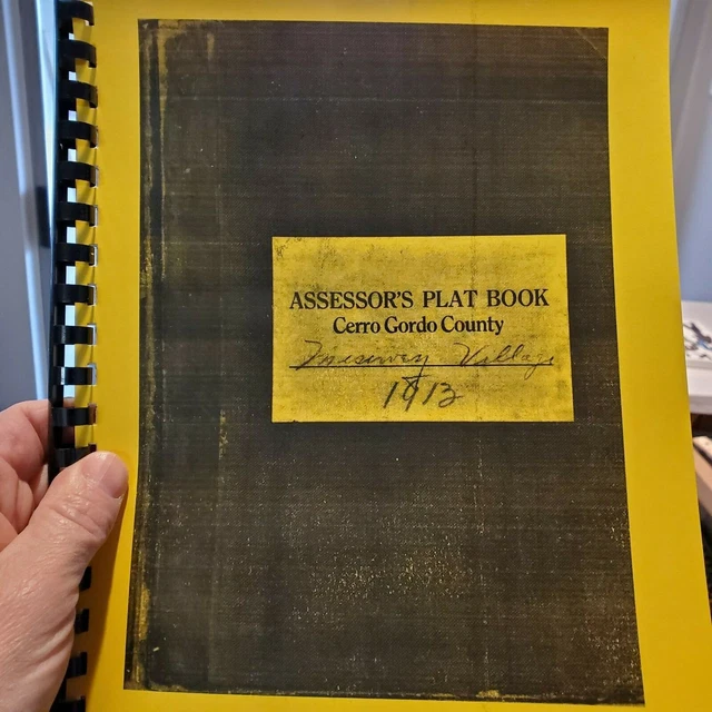 1913 MESERVEY VILLAGE, Assessors Plat Book, Cerro Gordo County Iowa 25