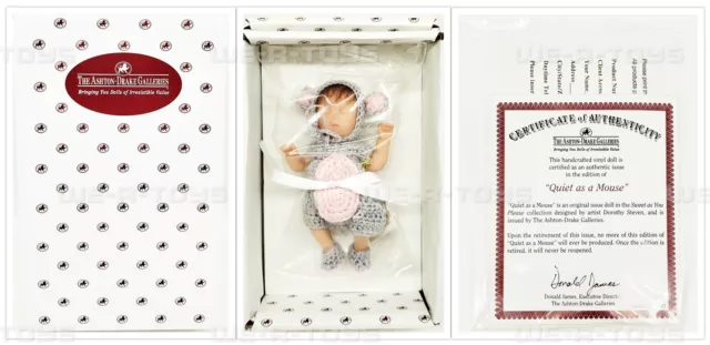 Ashton Drake Galleries Quiet as a Mouse Doll Sweet as You Please Collection 2008