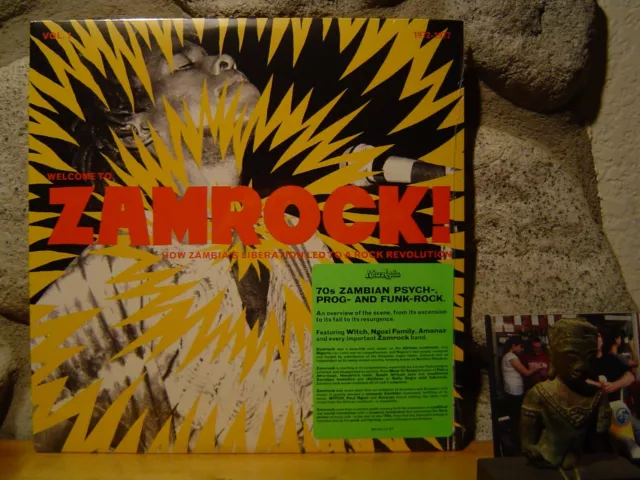 v/a WELCOME TO ZAMROCK!, VOL. 1 2xLP/1970's Zambia/Psych Rock/Amanaz/Witch/Ngozi